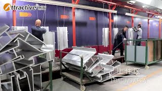 Attractivechina Metal Cabinet Steel Enclosures Coating Line [upl. by Joana745]