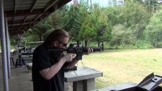 Shooting ArmaLite M15 A2 Carbine [upl. by Euphemia]