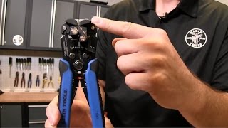 How To Use The Automatic Wire Stripper [upl. by Ahsikrats]