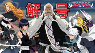 【BLEACH】万象一切灰燼と為せ！思わず声に出したくなる斬魄刀解号をまとめてみたらカッコよすぎた [upl. by Adyl]