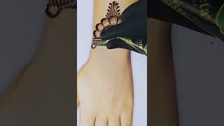 Latest Mehndi Hack❤️ mehndi Back Hand Mehndi Design ❤️ shorts [upl. by Allehcram]