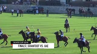 Ghantoot Polo vs UAE Polo  Full Game Highlights 1st Chukker  2019 Dubai Polo Silver Cup Finals [upl. by Alarise889]