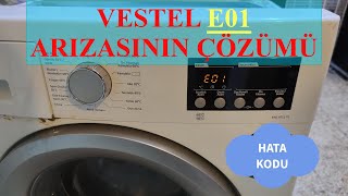 Vestel Çamaşır Makinesi E01 Hata Kodunun Basit Çözümü [upl. by Idola]