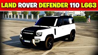 Land Rover Defender 110 L663 2023 ETS2 152  Euro Truck Simulator 2  ETS 2  Car Mod [upl. by Neirual]