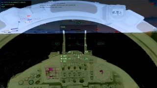 DCS World Advanced SU27 Jamming Technique [upl. by Awad]