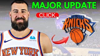 BREAKING Knicks HUGE Trade Move for Jonas Valanciunas – Shocking Update KNICKS NEWS TODAY knicks [upl. by Hadeehsar30]