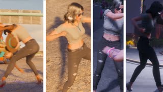 Different fight scenes with attractive outfit of New Saints row millionviews s [upl. by Pansy]