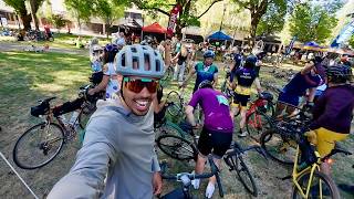 Biking 200 miles on the Seattle to Portland Bike Ride  STP Day 2 [upl. by Hamrah816]