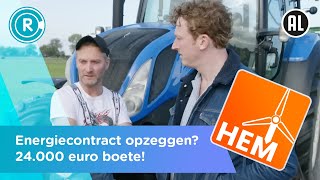 Opzegboete van 24000 euro bij energiecontract [upl. by Ynelram987]