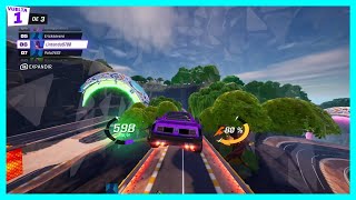 RANGO PLATINO SELVA SINUOSA EN ROCKET RACING EN FORTNITE [upl. by Cohbath591]