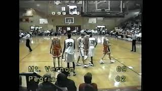 Mt Vernon Rams vs Peoria Richwoods at CHT 9899 [upl. by Ammamaria]