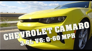 2017 Chevrolet Camaro 060 MPH tour VS sport mode [upl. by Almeida212]