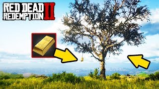 HIDDEN TREE OF GOLD FAST MONEY IN RED DEAD REDEMPTION 2 [upl. by Sirama]