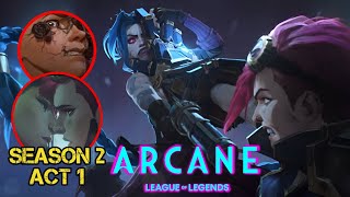 ARCANE Season 2 Act 1 Ending Explained  Will The New Counselor Be The Villain arcane arcanejinx [upl. by Sadinoel249]