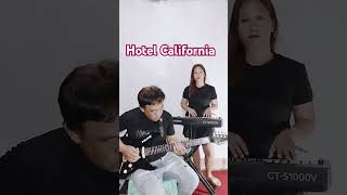 Hotel California cover by Butz and Ruby Agudo instrumental guitar fingerstyle [upl. by Tavey]