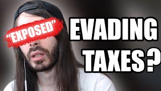 PENGUINZ0 EXPOSED FOR EVADING TAXES [upl. by Chassin]