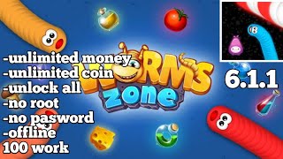 Worm zone mod apk unlimited money unlimited coin unlock all offline 100 work wormszone modapk [upl. by Yerffeg997]