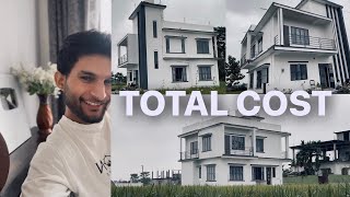 TOTAL COST To Build Our Dream House  Detailed Video [upl. by Dranyam]