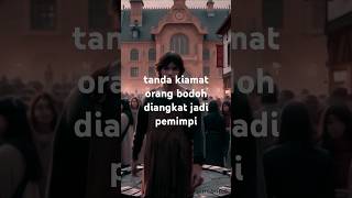 hadist 5 ilustrasi tanda kiamat iwakbedol6068shorts islam alquran hadist [upl. by Anan974]