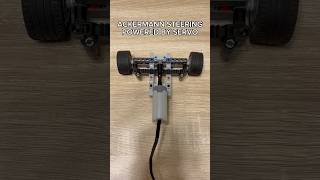 Ackermann Steering Powered By Servo [upl. by Dnalel]