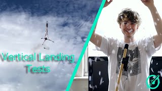 Vertically Landing a Model Rocket [upl. by Jamie]