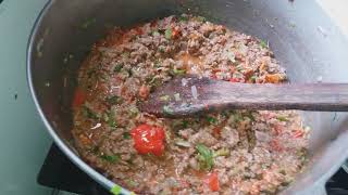 COMMENT PRÉPARER LA VIANDE HACHÉE RECETTE🔪 SAUCE BOLOGNAISE [upl. by Alliscirp244]