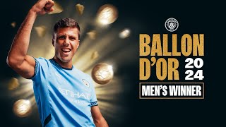 RODRI Ballon dOr 2024 Mens Winner [upl. by Rika185]