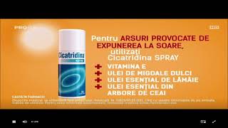 Pareri Cicatridina spray  reclama prospect [upl. by Acim]