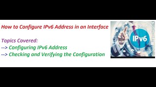 How to Configure IPv6 Address  GNS3  TAMIL [upl. by Web]