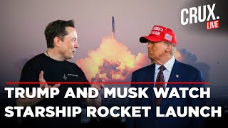 Trump Live  SpaceX Live  Trump Joins Musk For SpaceX Starship Rocket Launch  Trump Latest News [upl. by Oralee]