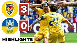 Romania vs Ukraine 30  All Goals amp Extended Highlights  UEFA Euro 2024 [upl. by Petrie]