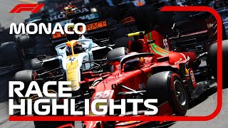 Race Highlights  2021 Monaco Grand Prix [upl. by Landrum]