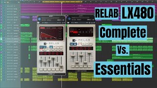 Review  Relab LX480 Complete Vs Essentials  A  B testing the classic Lexicon 480L emulations [upl. by Harrie]