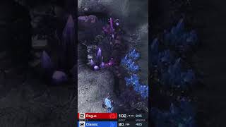 Classic Dark Templar blink attack against Rogue in StarCraft 2 [upl. by Devy728]