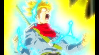 Future Trunks Turns Super Saiyan Rage English Dub DRAGON BALL SUPER [upl. by Yraccaz]