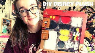 DIY MICKEY PLUSH  Make Your Own Mickey Mouse Kit from Shop Disney UK [upl. by Ainoloppa]