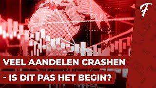 VEEL AANDELEN CRASHEN  ZAL ER NOG HERSTEL PLAATSVINDEN [upl. by Irret293]