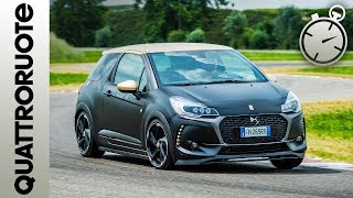 DS3 Performance Black Special ecco il tempo sul giro a Vairano  Quattroruote [upl. by Ralph694]