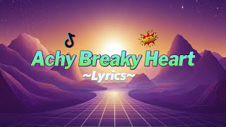 Achy Breaky Heart Lyrics  DISCO CHA CHA REMIX NONSTOP 2024 [upl. by Adnyl]