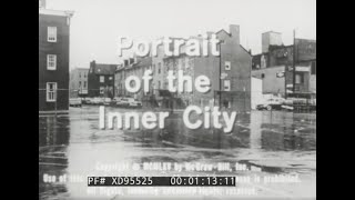 “ PORTRAIT OF THE INNER CITY ” 1965 EDUCATIONAL FILM URBAN POVERTY  GHETTO DOCUMENTARY XD95525 [upl. by Anawad84]