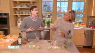 How to Mix a Dry Martini⎢Martha Stewart [upl. by Gardas]