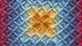 crochet  how to crochet Bavarian stitch easily [upl. by Paresh312]