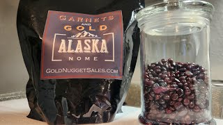 Garnets and Gold Alaska Nome Paydirt Review GNS Seeing Garnet Red [upl. by Morra282]