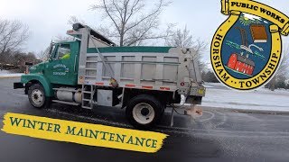 Horsham Township Public Works Winter Maintenance [upl. by Ijuy]