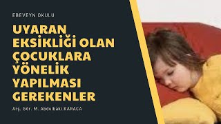 Uyaran Eksikliği Olan Çocuklara Yönelik Yapılması Gerekenler 1 BölümCanlıYayını0tizm belirtileri [upl. by Kotta518]