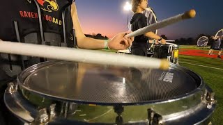 Ravenwood High School Fall 2024  Chasing Sunshine  Snare Cam  Allie [upl. by Odnesor]