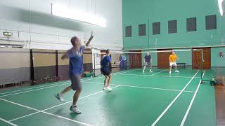 12Nov24 CRC Badminton Kang Tiong HunTan Tong Ha vs Cheam Jun XianCheam Jun Heng [upl. by Akimed]