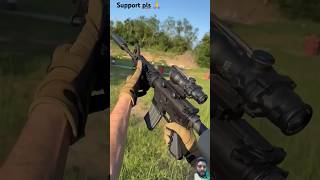 Carbine airsoftarcallofdutysoftgunexperiment co2airgun machinepistol military airsoftpistol [upl. by Nolyak]