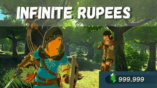 How to get infinite rupees  BOTW working 2023 EASY [upl. by Bradney317]