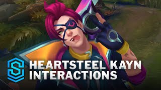 HEARTSTEEL Kayn Special Interactions [upl. by Eva506]